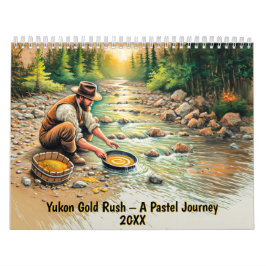 Calendario Yukon Gold Rush – A Pastel Journey