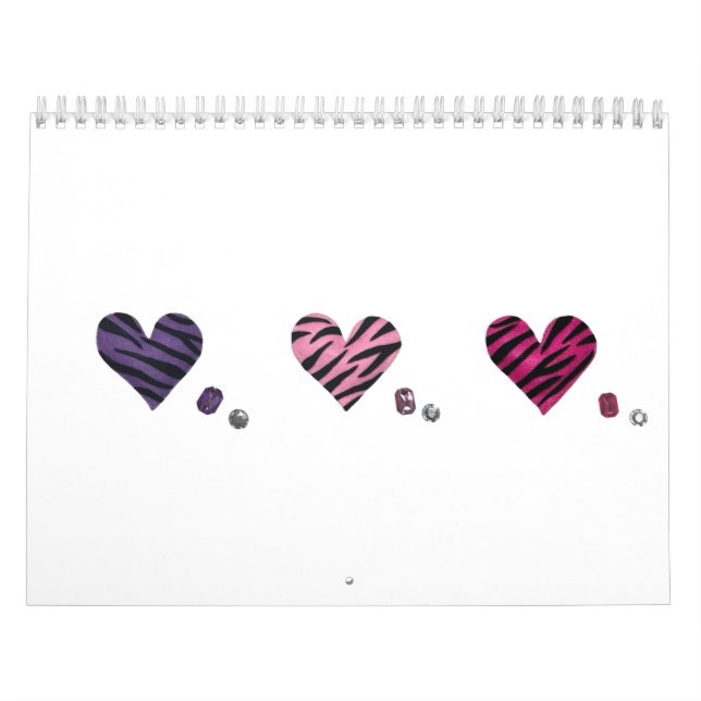 Calendario Zebra-heart (Tapa)