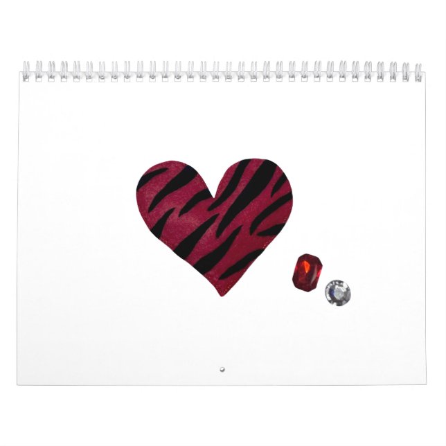 Calendario Zebra-heart (Tapa)