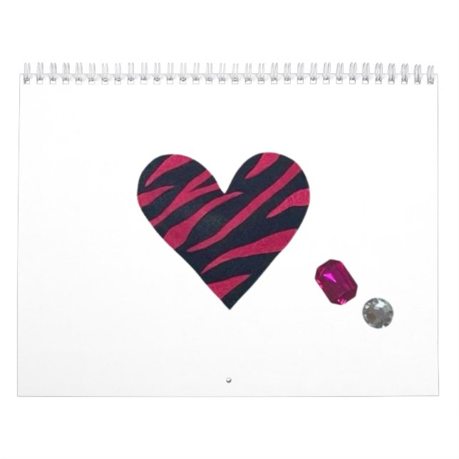 Calendario Zebra-heart (Tapa)