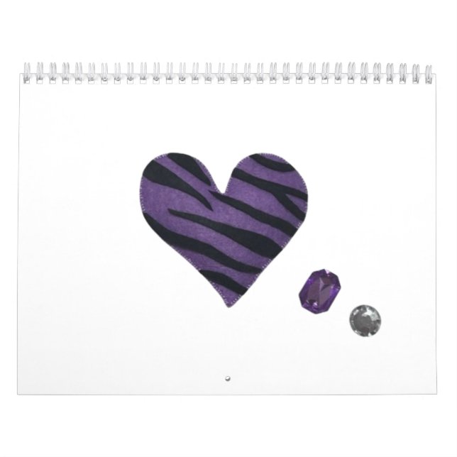 Calendario Zebra-heart (Tapa)
