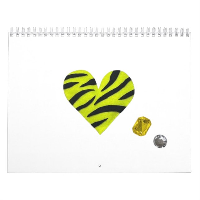Calendario Zebra-heart (Tapa)