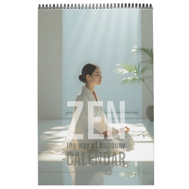 Calendario Zen El Camino De La Armonía (Tapa)