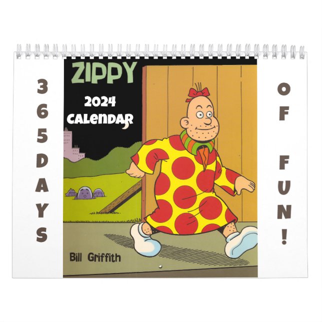 Calendario Zippy 2024 (Tapa)