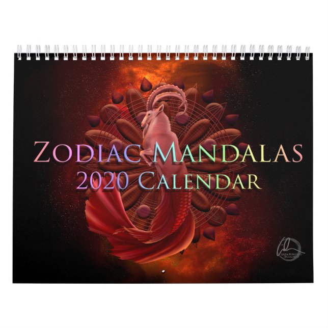 Calendario Zodiac Mandala (Tapa)