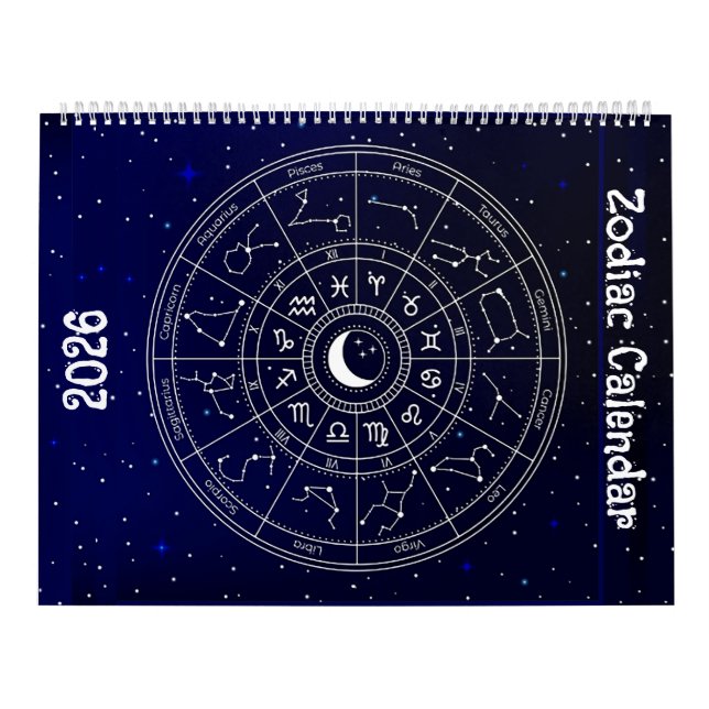 Calendario Zodiac Signs Calendar (Tapa)