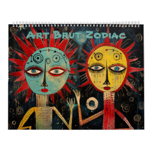 Calendario Zodiaco Art Brut