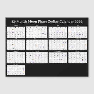 Calendario Zodíaco de Fases Lunares de 13 Meses 20