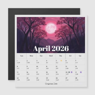 Calendario Zodíaco de Fases Lunares de 13 Meses de