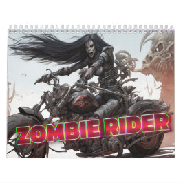 Calendario Zombie Rider Art Calendar