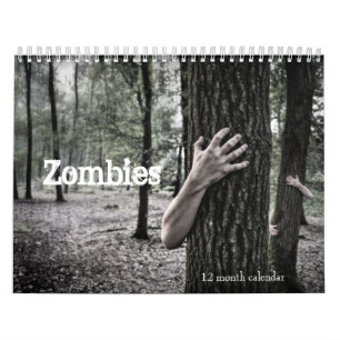 Calendario Zombies 2025
