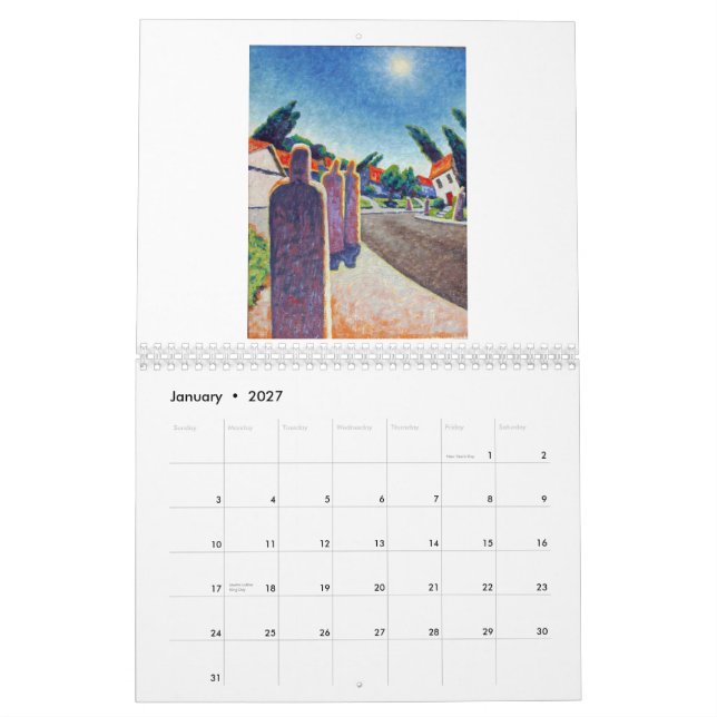 Calendario Zomblandia 2021 (Jan 2027)