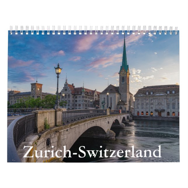 Calendario Zurich-Suiza (Tapa)