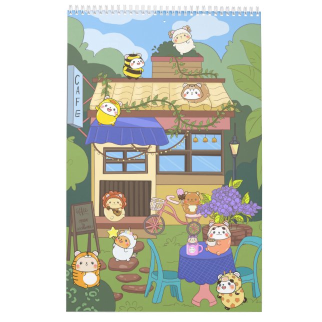 Calendarios adorables (Reverso)