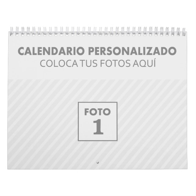 Calendarios con 2024 foto plantilla (Tapa)