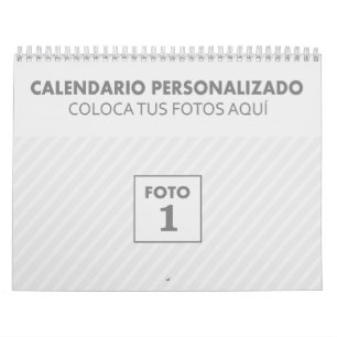 Calendarios con 2024 foto plantilla