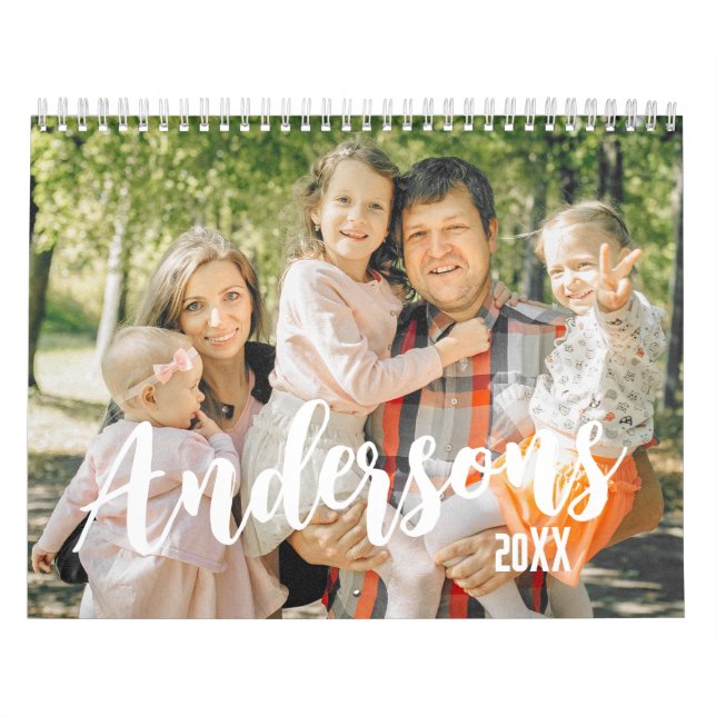 Calendarios de fotos de familia Hip, Personalizado (Tapa)