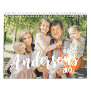 Calendarios de fotos de familia Hip, Personalizado