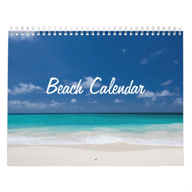 Calendarios de pared de playa (Tapa)