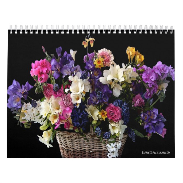 Calendarios florales de encargo 2-Page (Tapa)