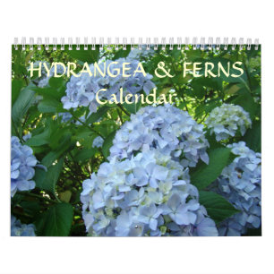 CALENDARIOS HYDRANGEAS & HELECHOS Regalos de Calen