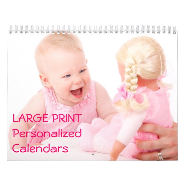 Calendarios personalizados de impresión grande (Tapa)