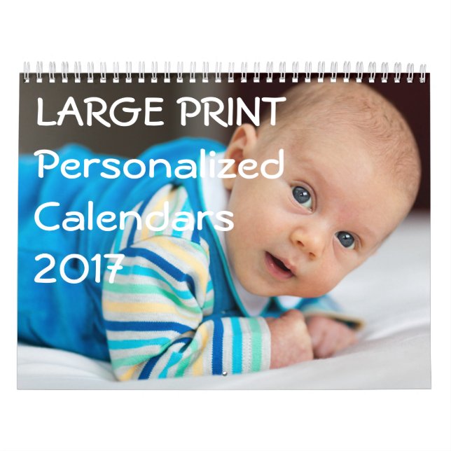 Calendarios personalizados de impresión grande 201 (Tapa)