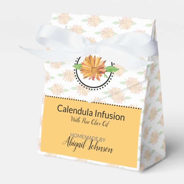 Calendula Wildflower | Bañera y caja casera (Front Side)