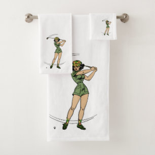 Calentamiento para el Golf Lady Golfer