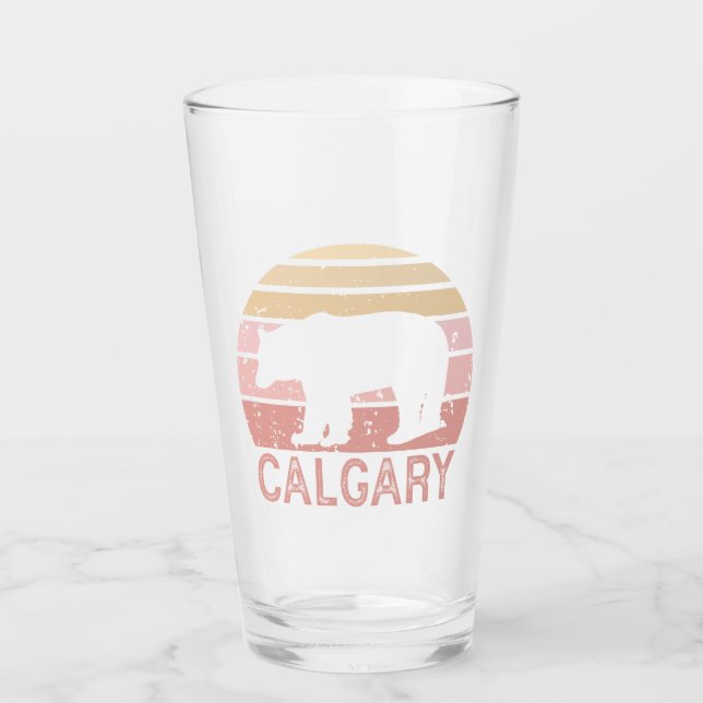 Calgary Alberta Retro Bear (Anverso)