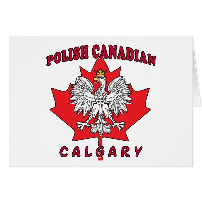 Calgary Polaco Canadiense Leaf (Anverso (Horizontal))