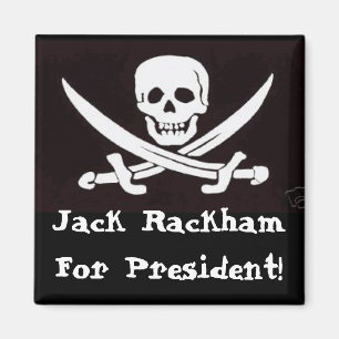 Calicó Jack para el imán de Prez