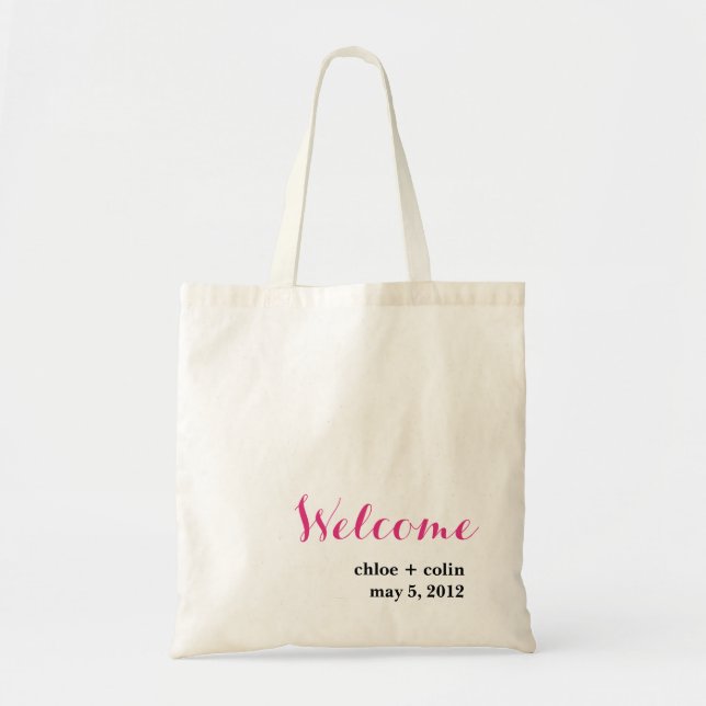 Cálida bienvenida - recepción/fuera de la bolsa de (Frente)