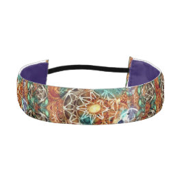 Cálida y colorida banda satinada de Joya Eve