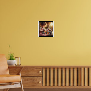Calidad de impresión premium en papel Poster de va