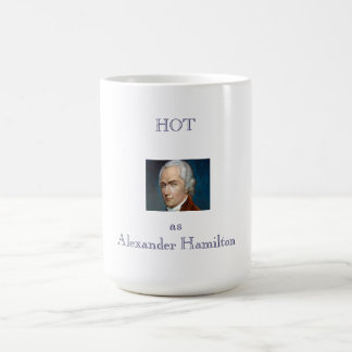Caliente como taza de Hamilton
