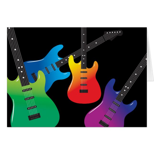 Caliente lame la tarjeta (Anverso (Horizontal))