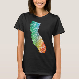 California Ama la Camisa Colorida Nativa