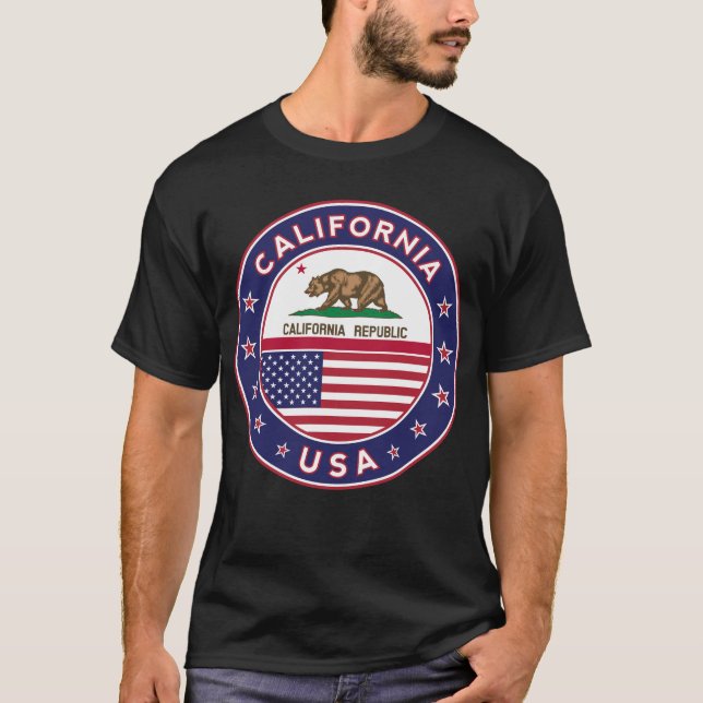 California, camiseta (Anverso)