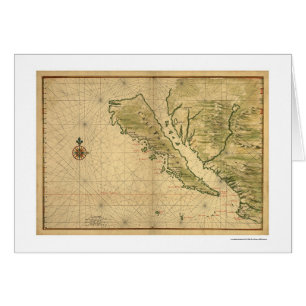 California como isla 1650