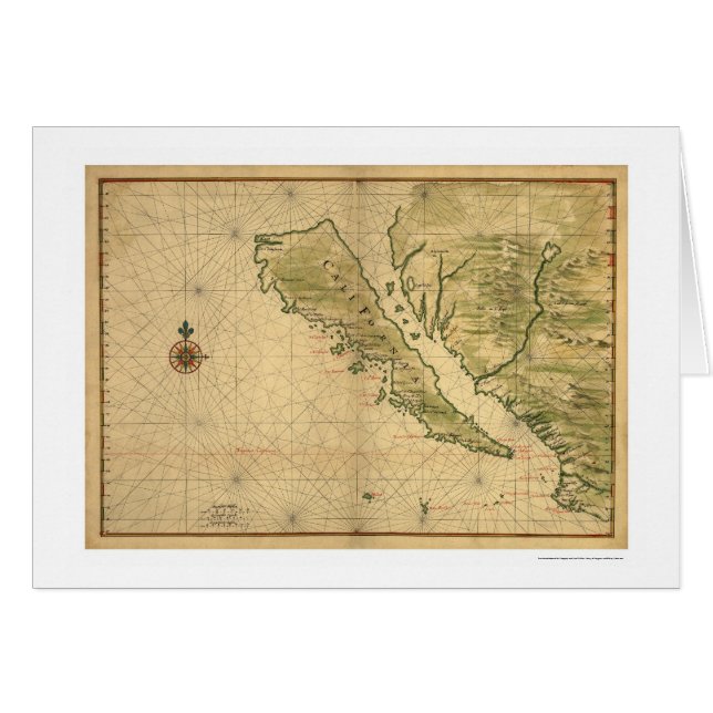 California como isla 1650 (Anverso (Horizontal))