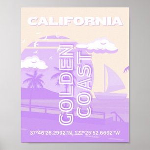 California, Costa Dorada, Arte de Viaje, Preppy