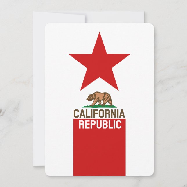 CALIFORNIA Decoración de la bandera del Estado de  (Anverso)