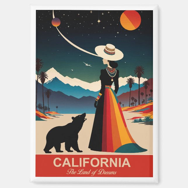California: El imán de la tierra de los sueños (Anverso)