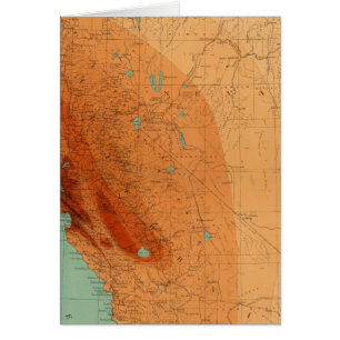 California, Nevada, mostrando intensidad