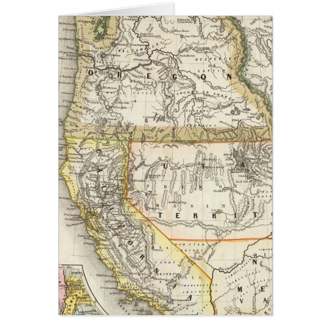 California, Oregón, Utah (Frente)