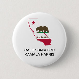 CALIFORNIA para el botón Kamala Harris 2020