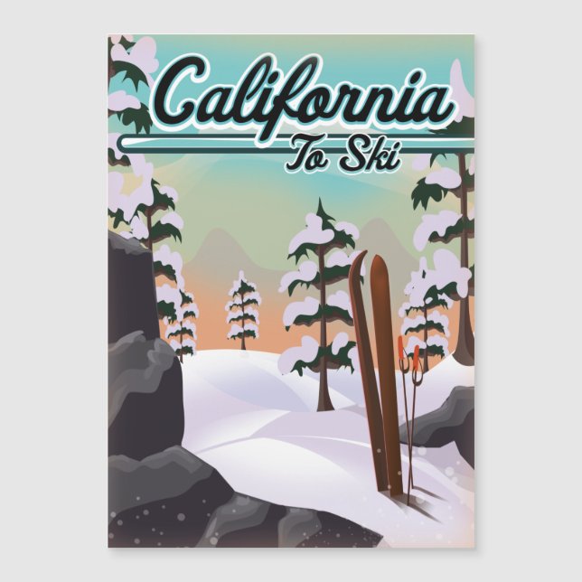California para Esquiar (Anverso)