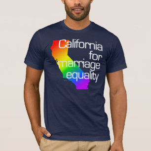 California para la camiseta de la igualdad de la