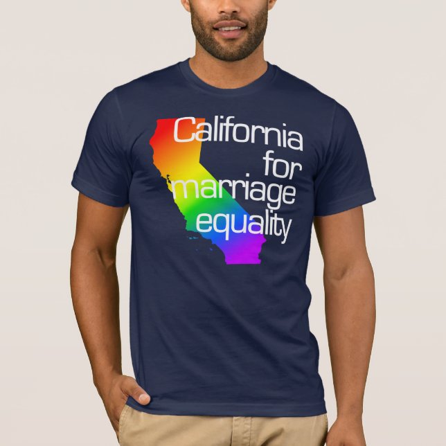 California para la camiseta de la igualdad de la (Anverso)